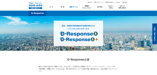 D-Responseキャプチャイメージ